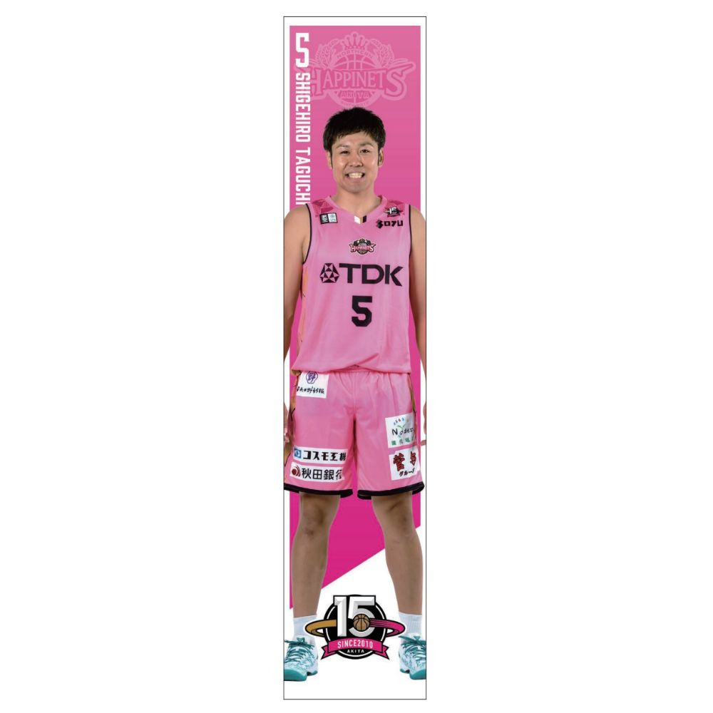【受注販売】2024-25_選手等身大タペストリー 詳細画像 #5 TAGUCHI 2