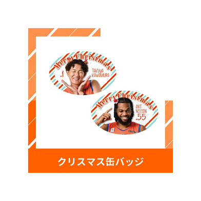 【ランダム】クリスマス缶バッジ