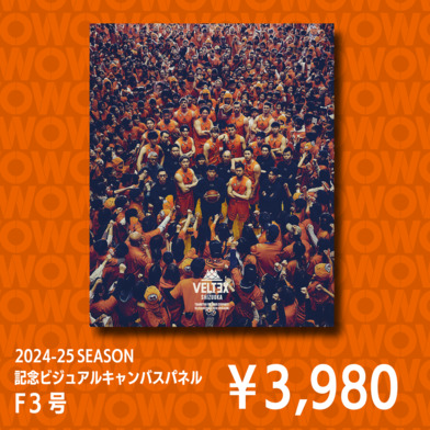 2024-25SEASON記念ビジュアルキャンバスパネル F3号